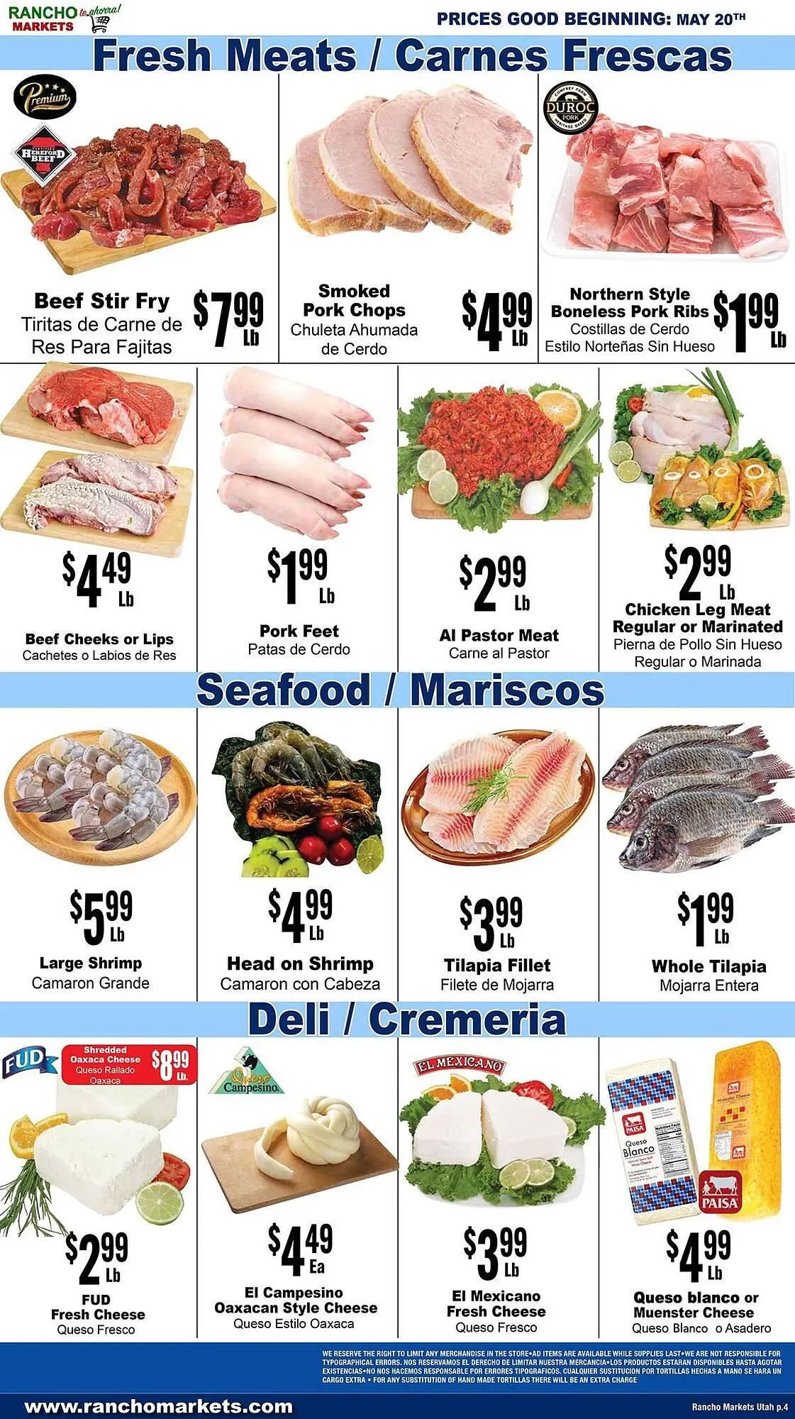 Weekly ad Rancho Markets Weekly Ad from May 20 to May 26 2025 - Page 4