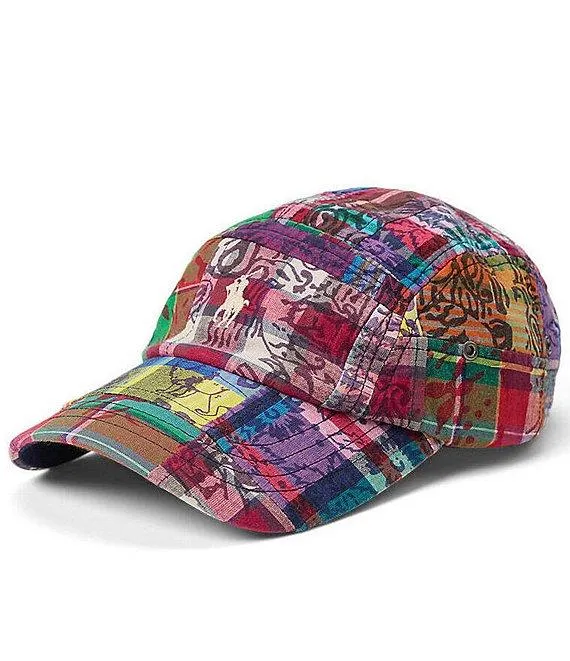 Patchwork Madras Cap