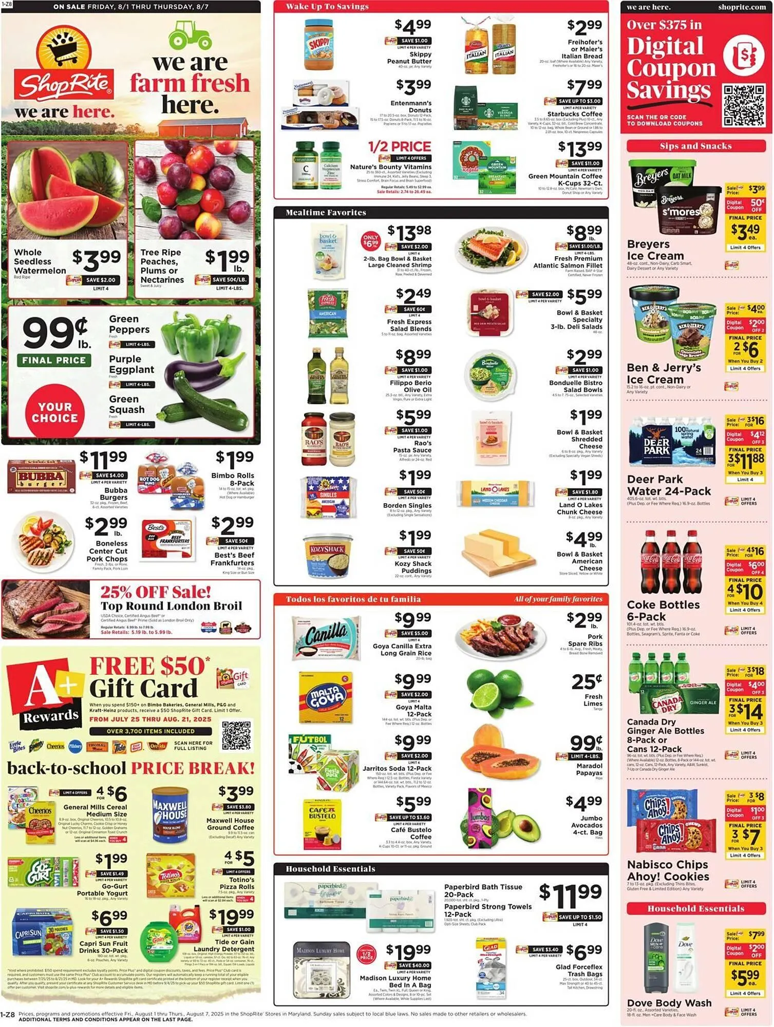 Weekly ad ShopRite Weekly Ad from July 31 to August 9 2025 - Page 2
