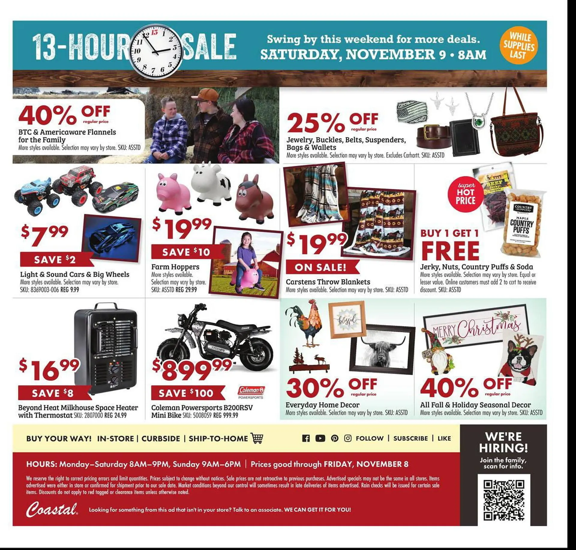 Weekly ad Coastal Farm & Ranch Weekly Ad from October 30 to November 8 2024 - Page 16