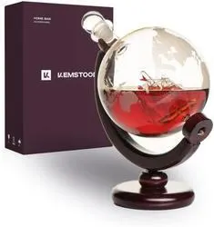 Kemstood® 28 oz. Whiskey Globe Decanter