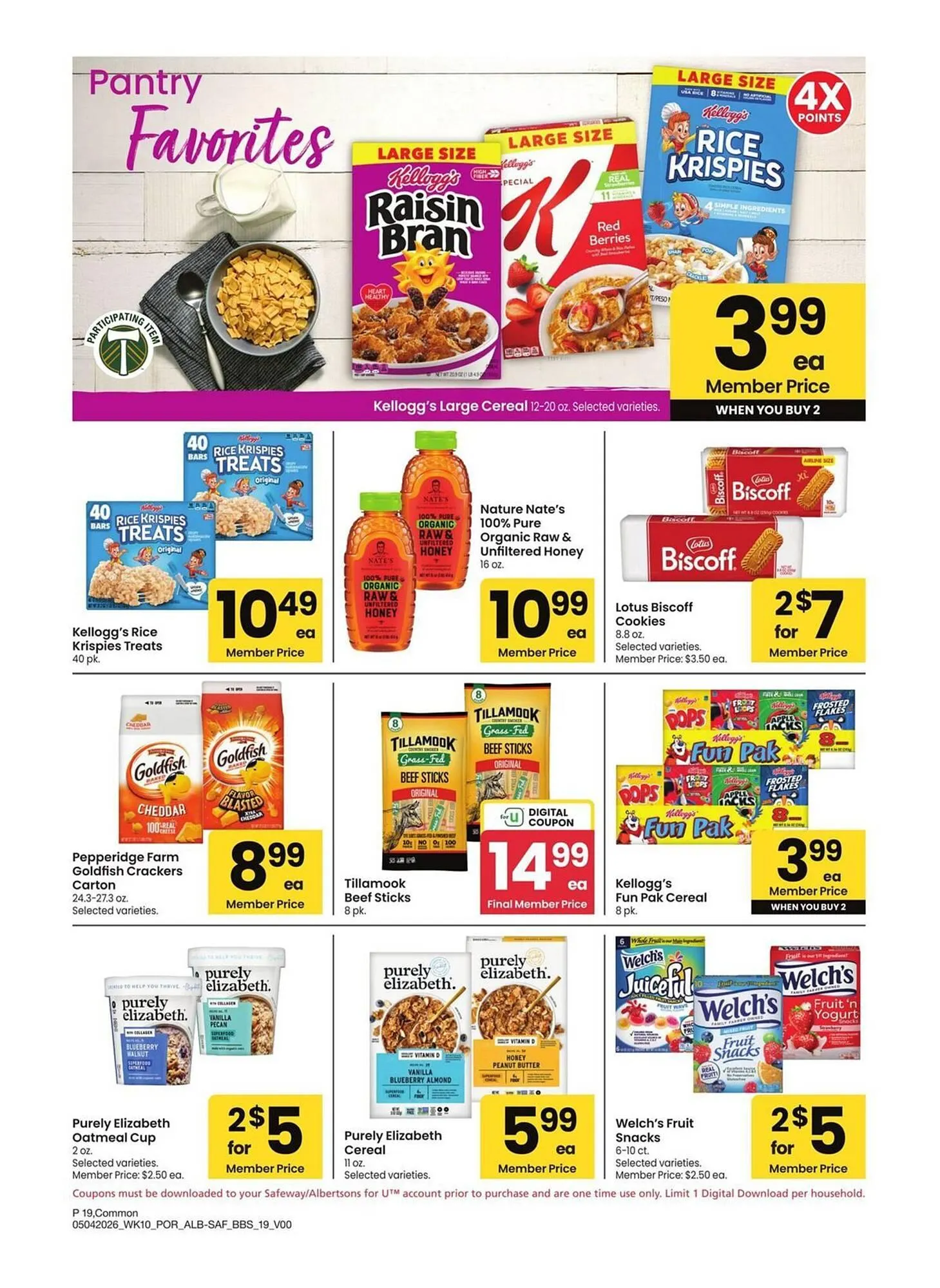 Weekly ad Albertsons weekly ad from May 4 to May 31 2026 - Page 19