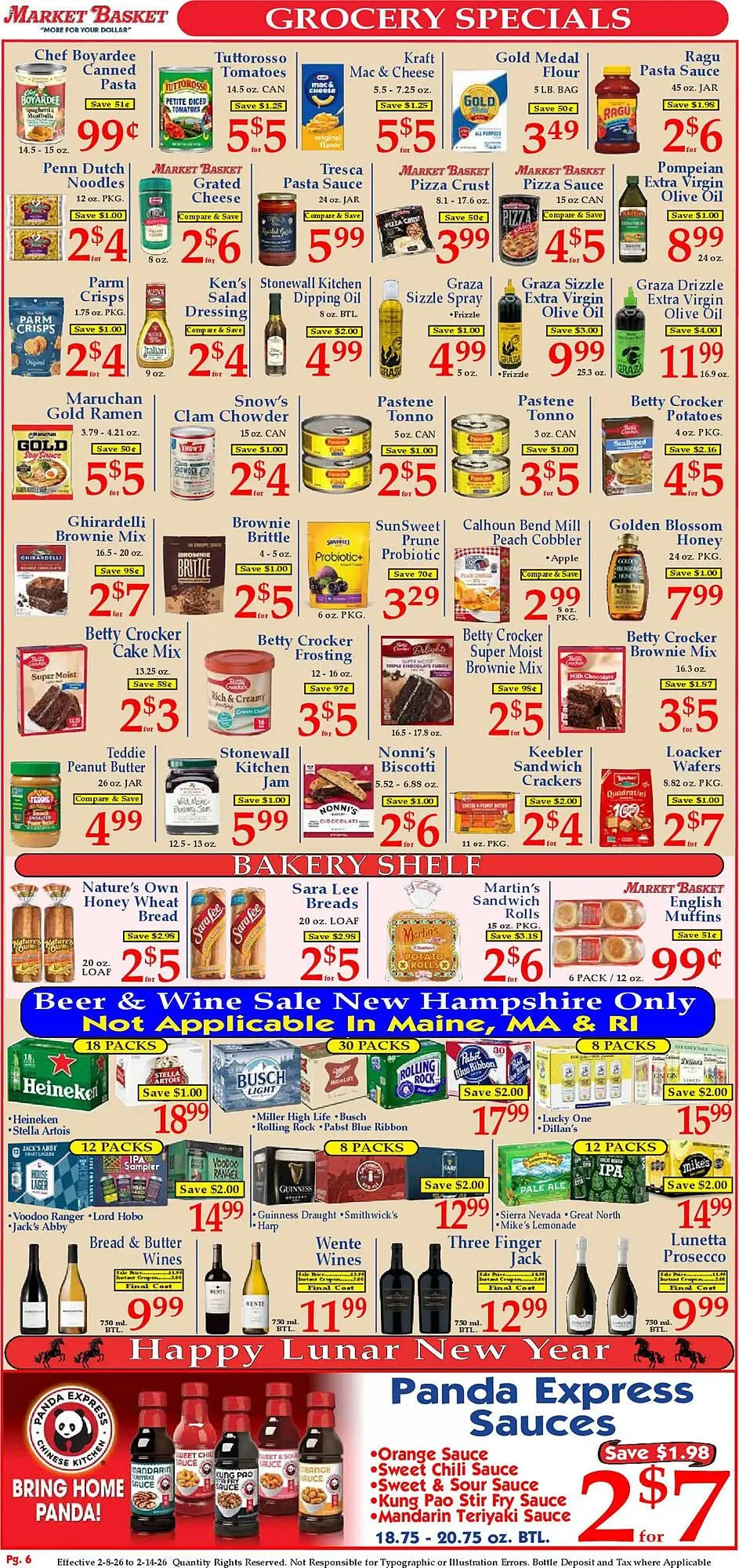 Weekly ad Market Basket weekly ad from February 8 to February 14 2026 - Page 6