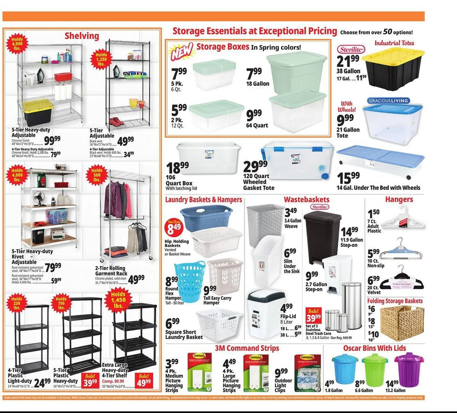 Weekly ad Ocean State Job Lot flyer from May 7 to May 13 2026 - Page 25