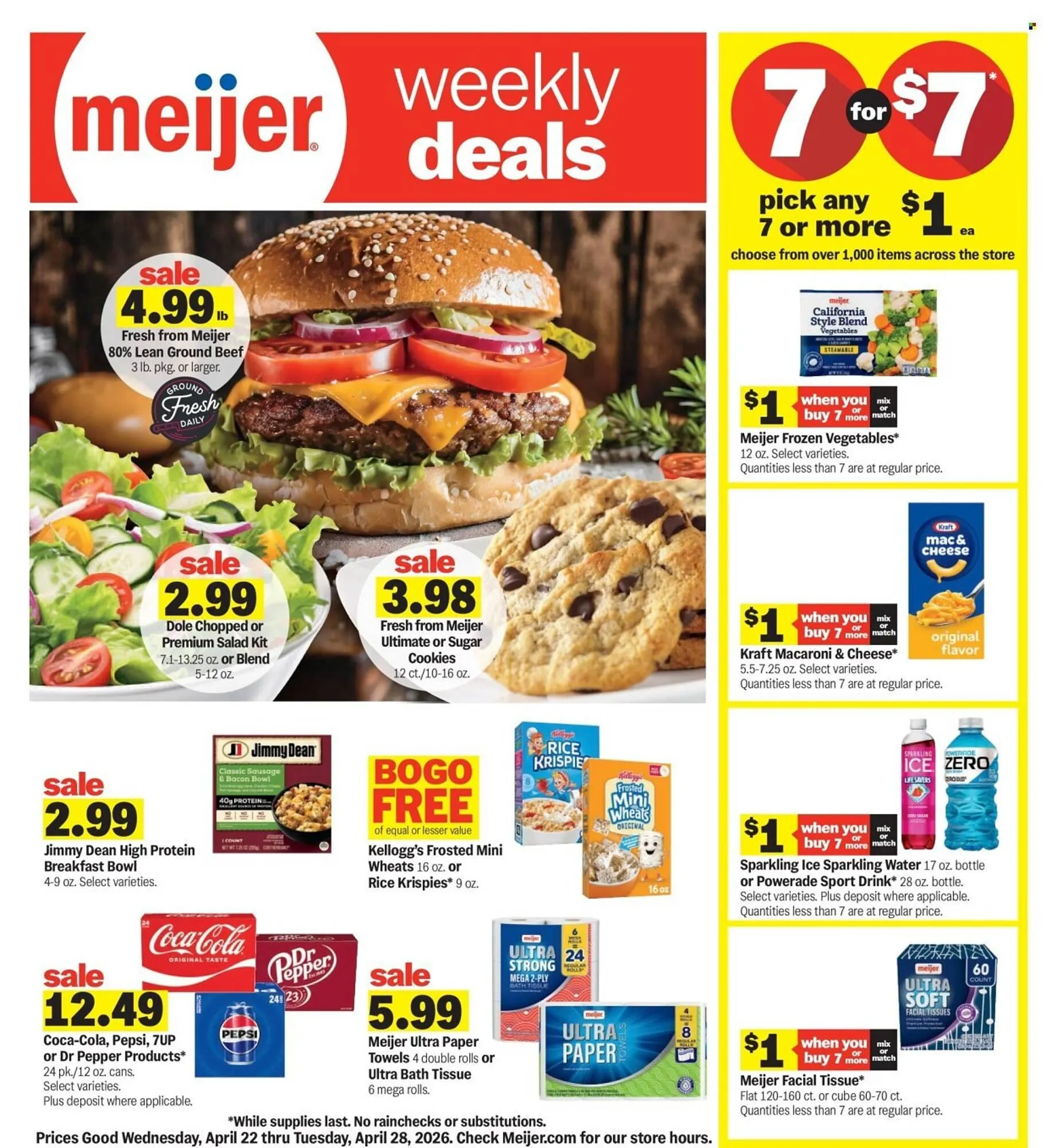 Weekly ad Meijer weekly ad from April 22 to April 28 2026 - Page 1