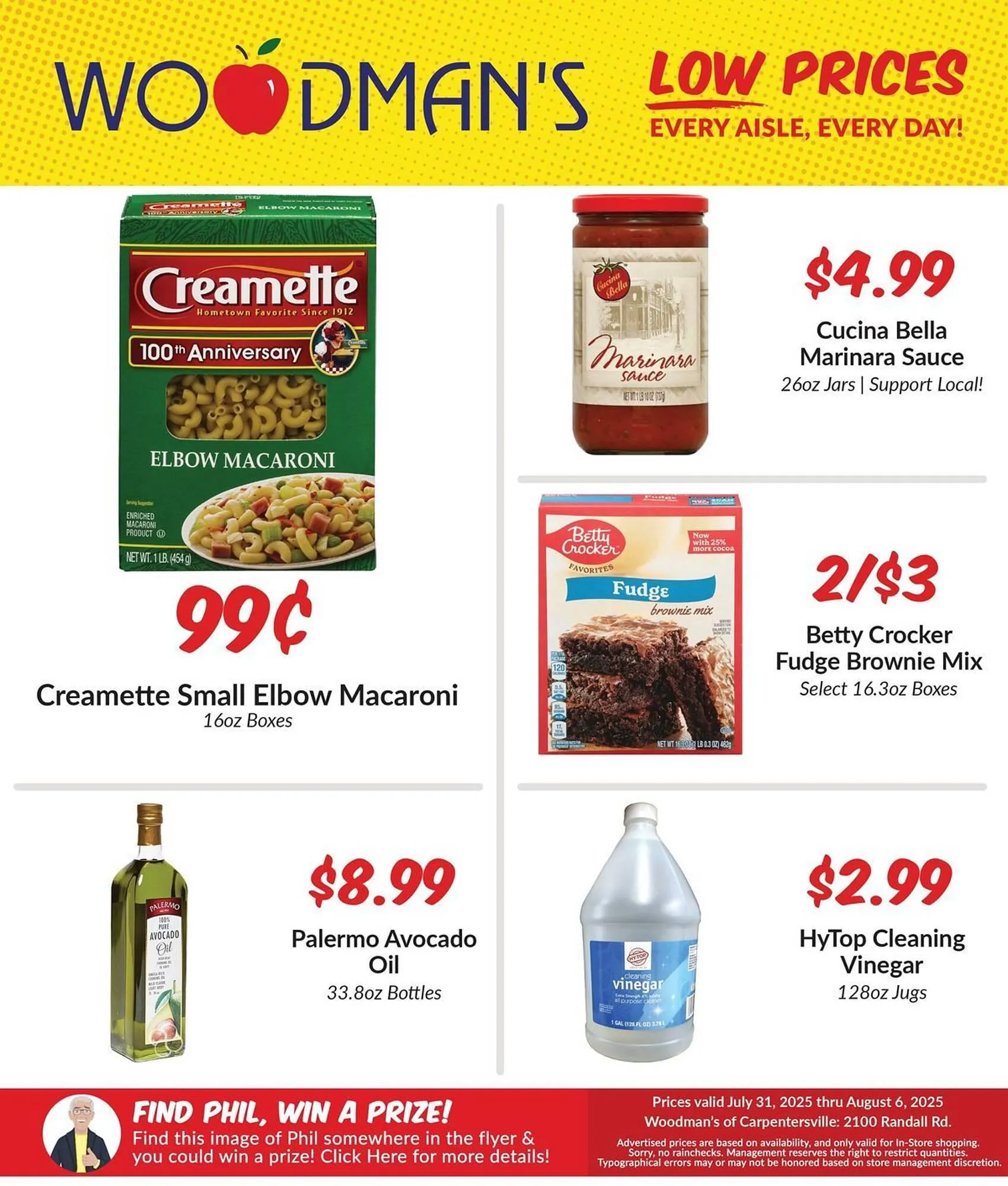 Weekly ad Woodman's Weekly Ad from July 31 to August 6 2025 - Page 1