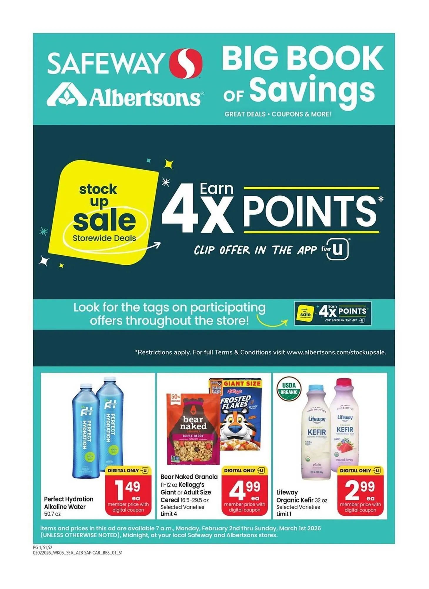 Albertsons weekly ad - 1
