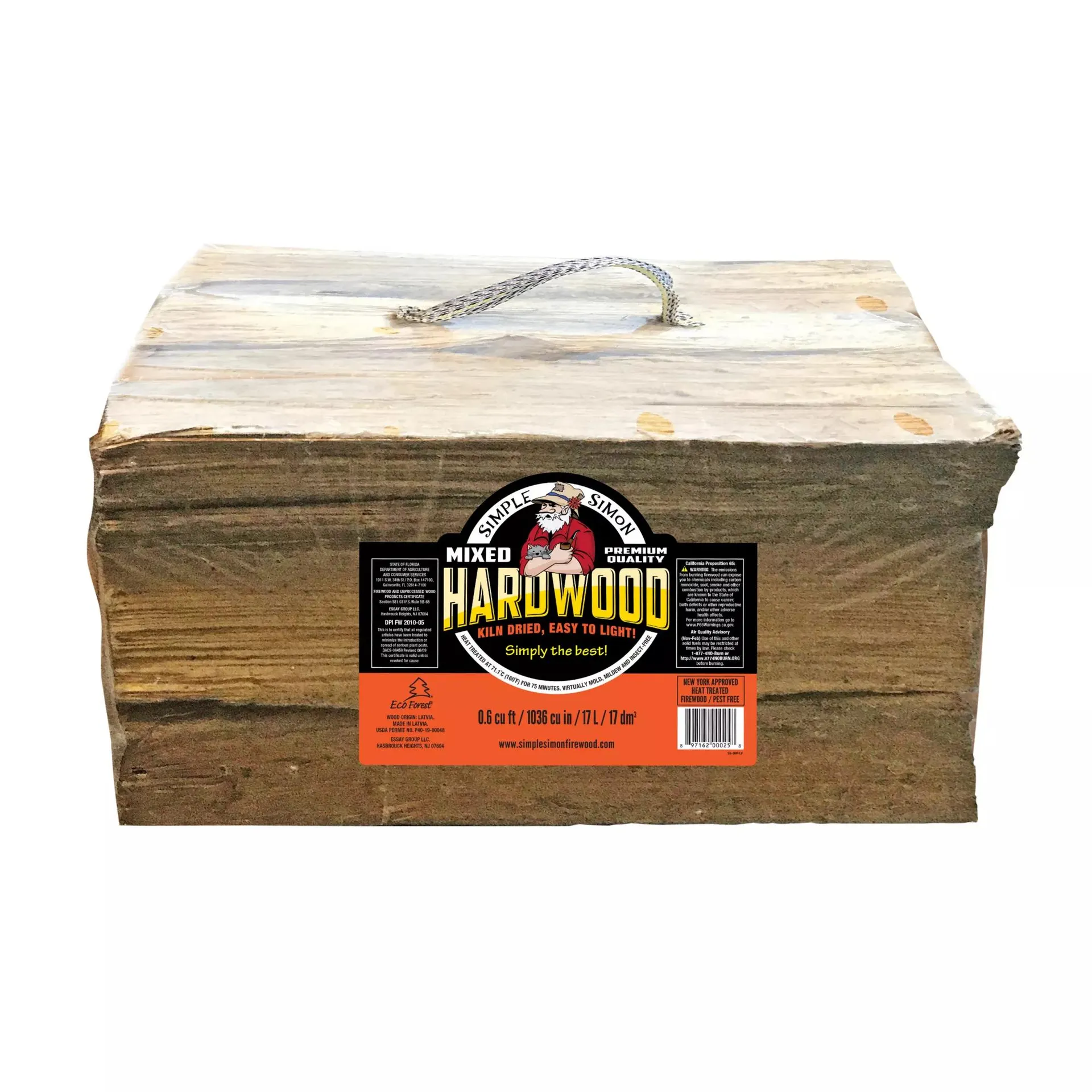 Eco Forest Simple Simon Mixed Premium Hardwood, 20 lbs.