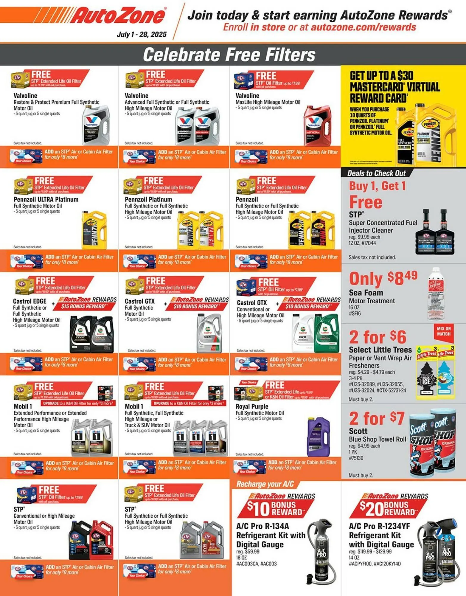Weekly ad AutoZone Weekly Ad from July 1 to July 28 2025 - Page 2