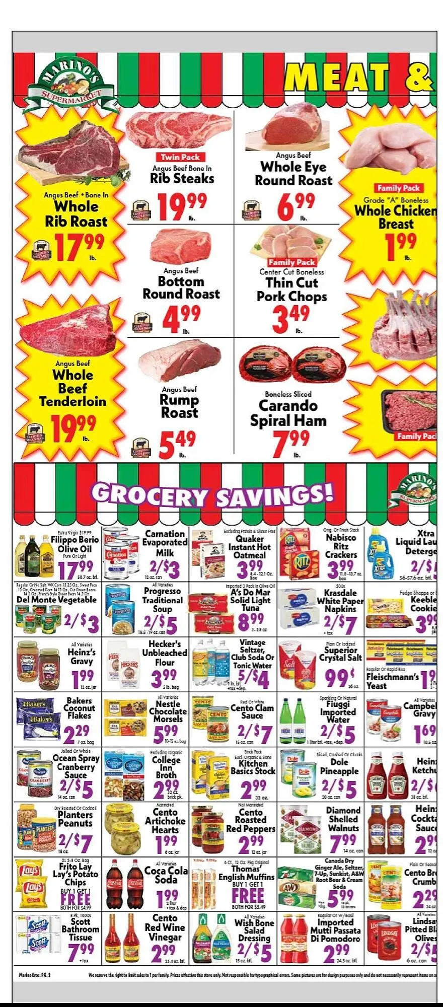 Weekly ad Marino's Supermarket weekly ad from December 19 to December 25 2025 - Page 2