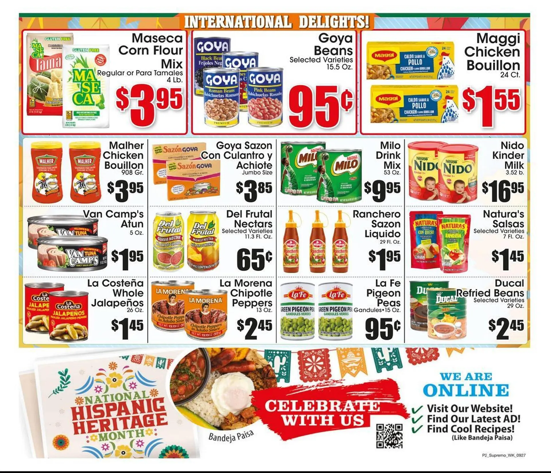 Weekly ad Supremo Foods Inc weekly ad from September 27 to October 31 2025 - Page 2