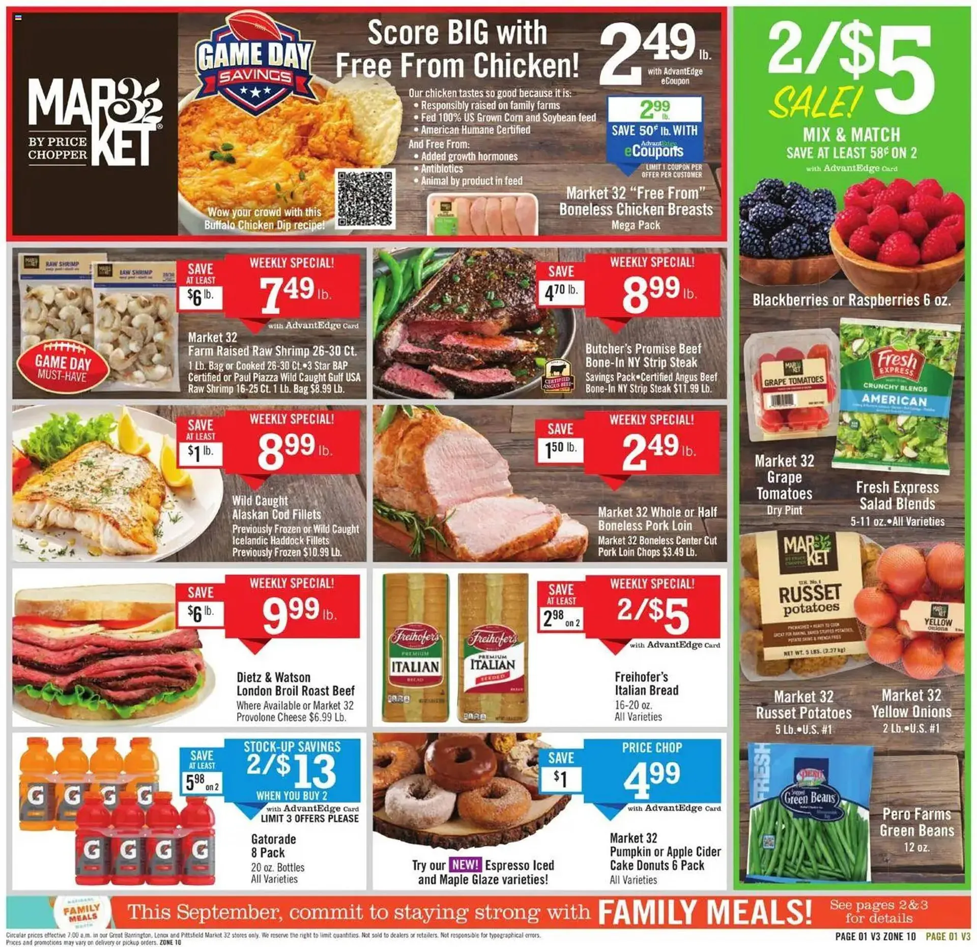 Weekly ad Price Chopper weekly ad from September 14 to September 20 2025 - Page 1