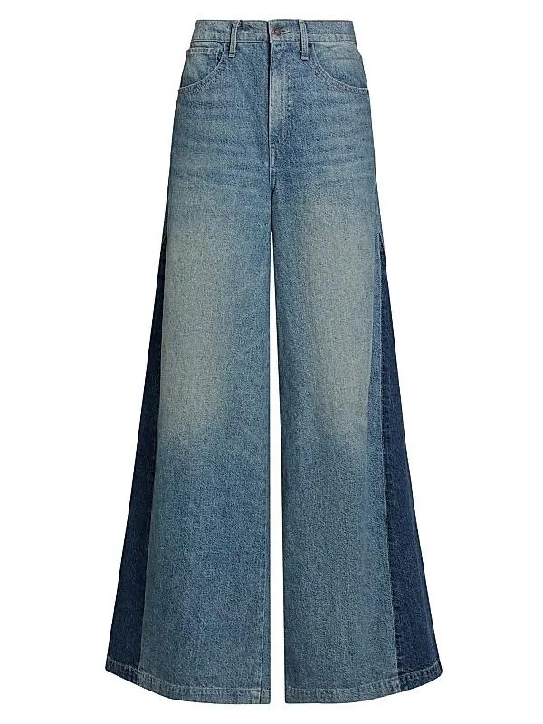 Ebony Wide-Leg Jeans