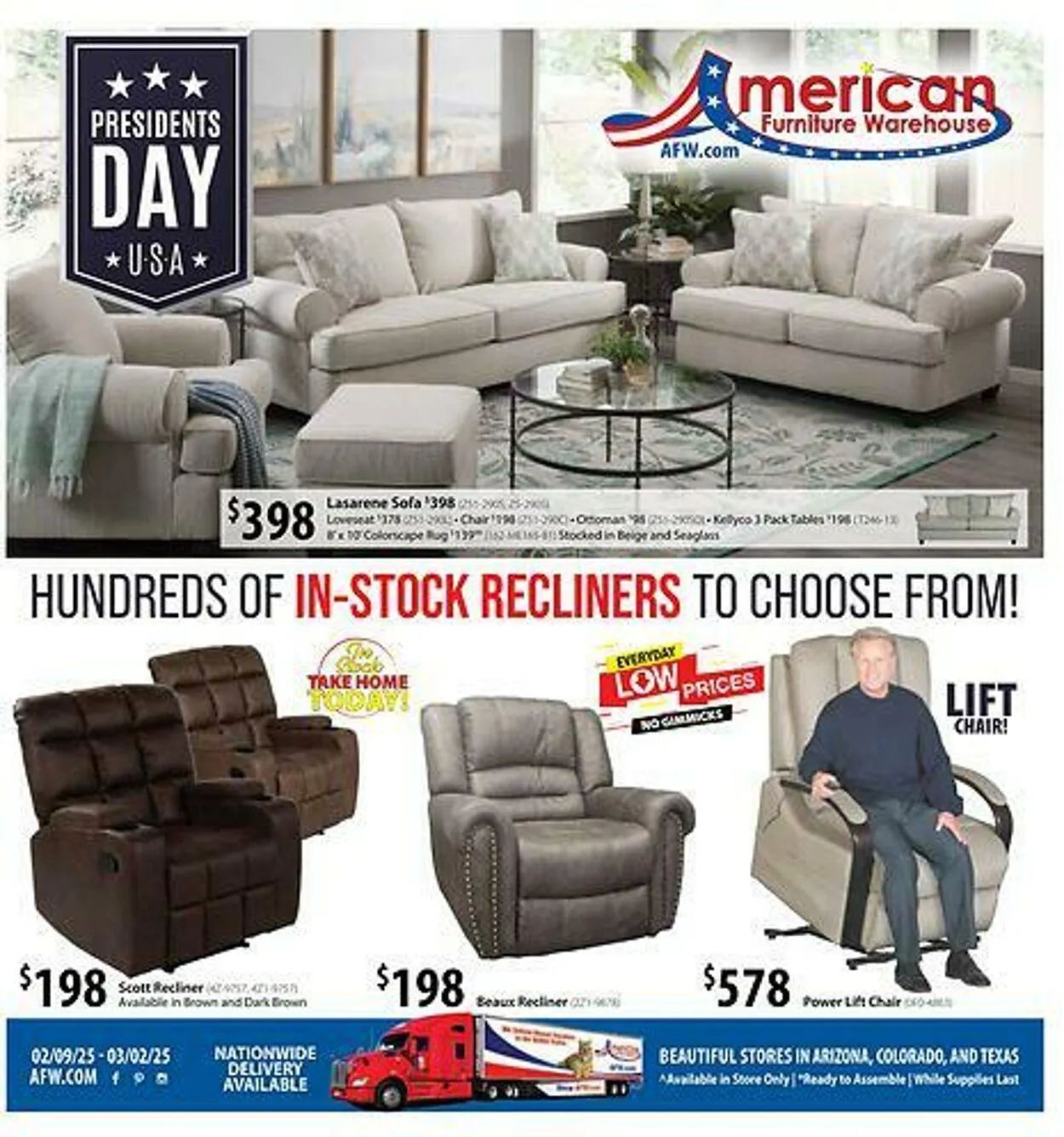 American Furniture Warehouse Current weekly ad - 1