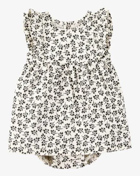 Baby Floral Print Sunsuit