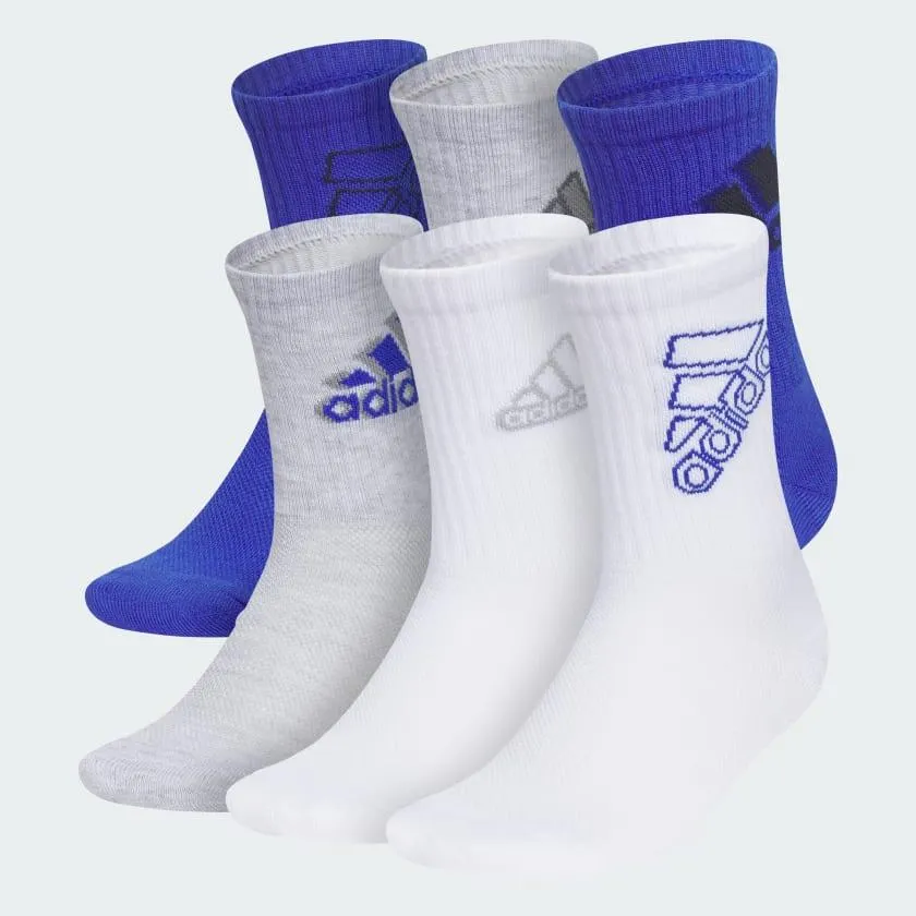 Cushioned Mixed 2.0 6-Pack Crew Socks Kids