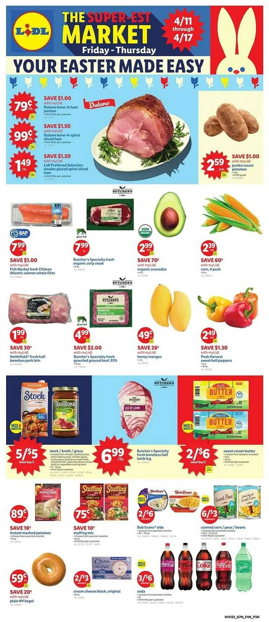 Weekly ad Lidl Weekly Ad from April 11 to April 17 2025 - Page 1