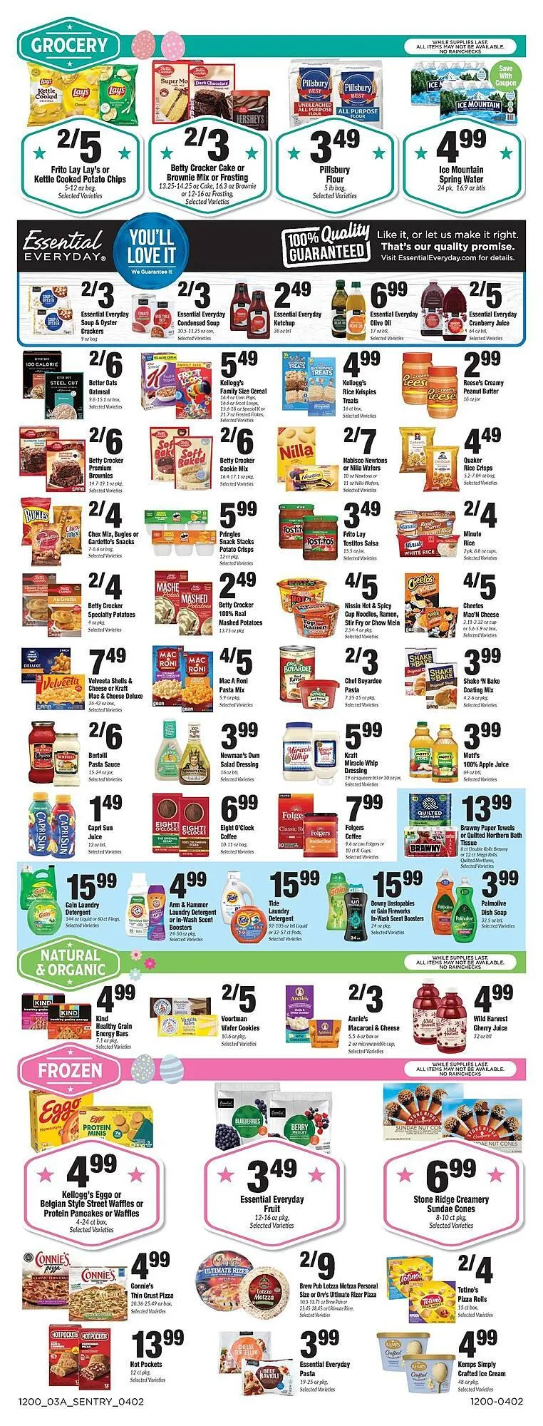 Weekly ad Sentry weekly ad from April 3 to April 5 2026 - Page 3