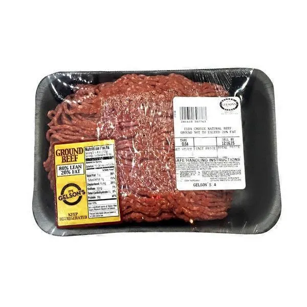 Gelson's 20% Fat Ground Beef