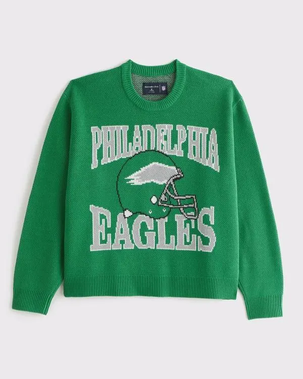 Philadelphia Eagles Crew Sweater