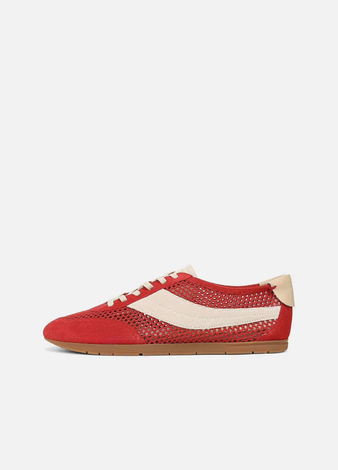 LA Suede & Netting Slip-On Runner Sneaker