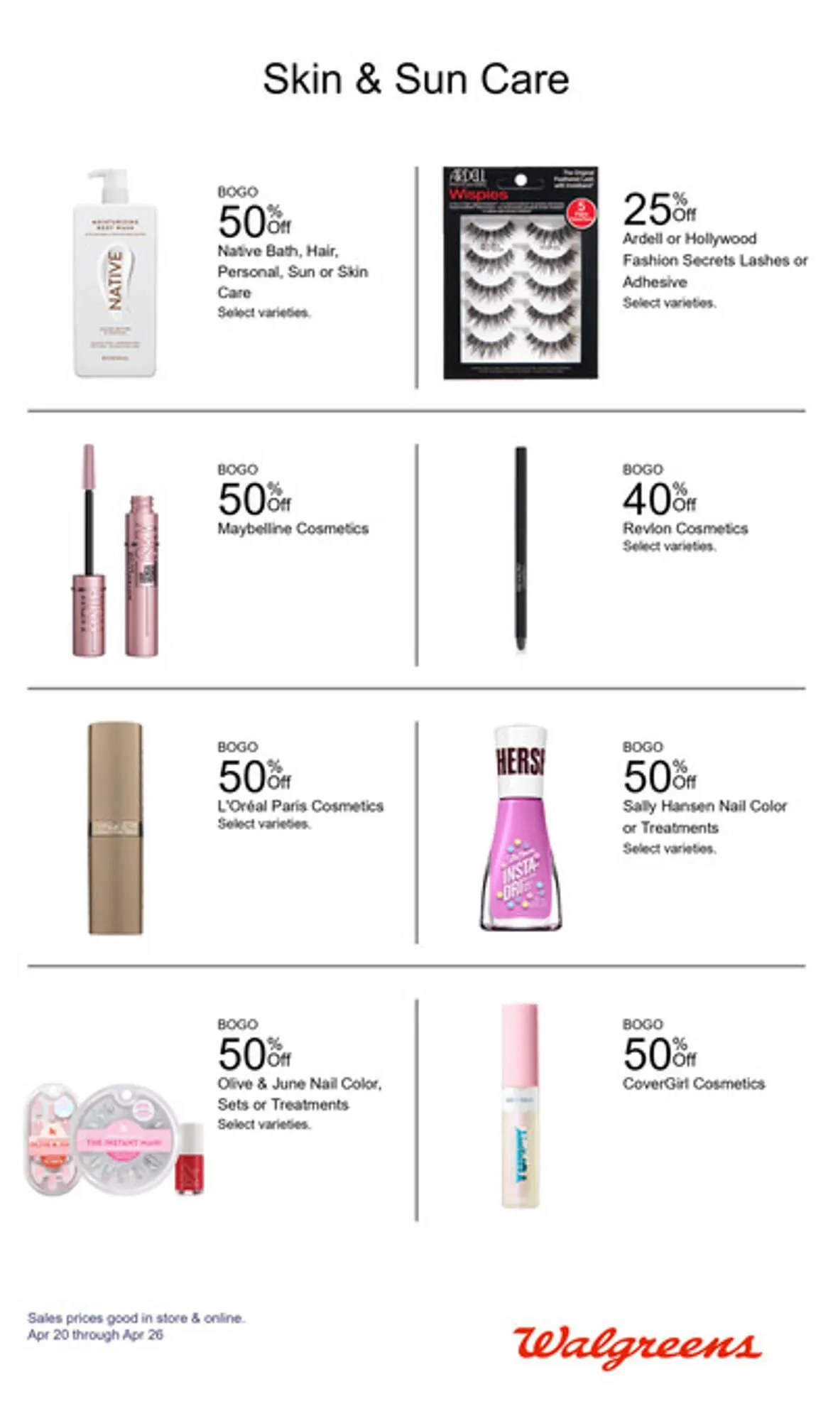 Weekly ad Walgreens Weekly Ad from April 20 to April 26 2025 - Page 20