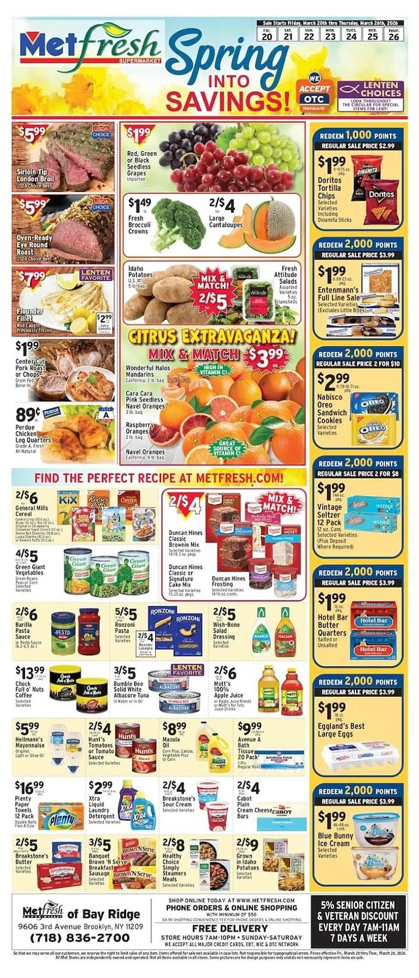 Weekly ad Met Foodmarkets weekly ad from March 20 to March 26 2026 - Page 1