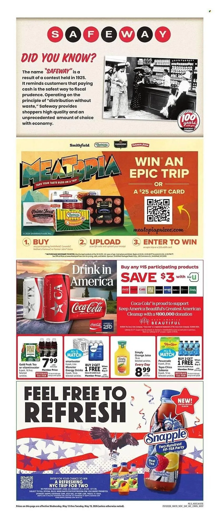 Weekly ad Safeway weekly ad from May 13 to May 19 2026 - Page 5