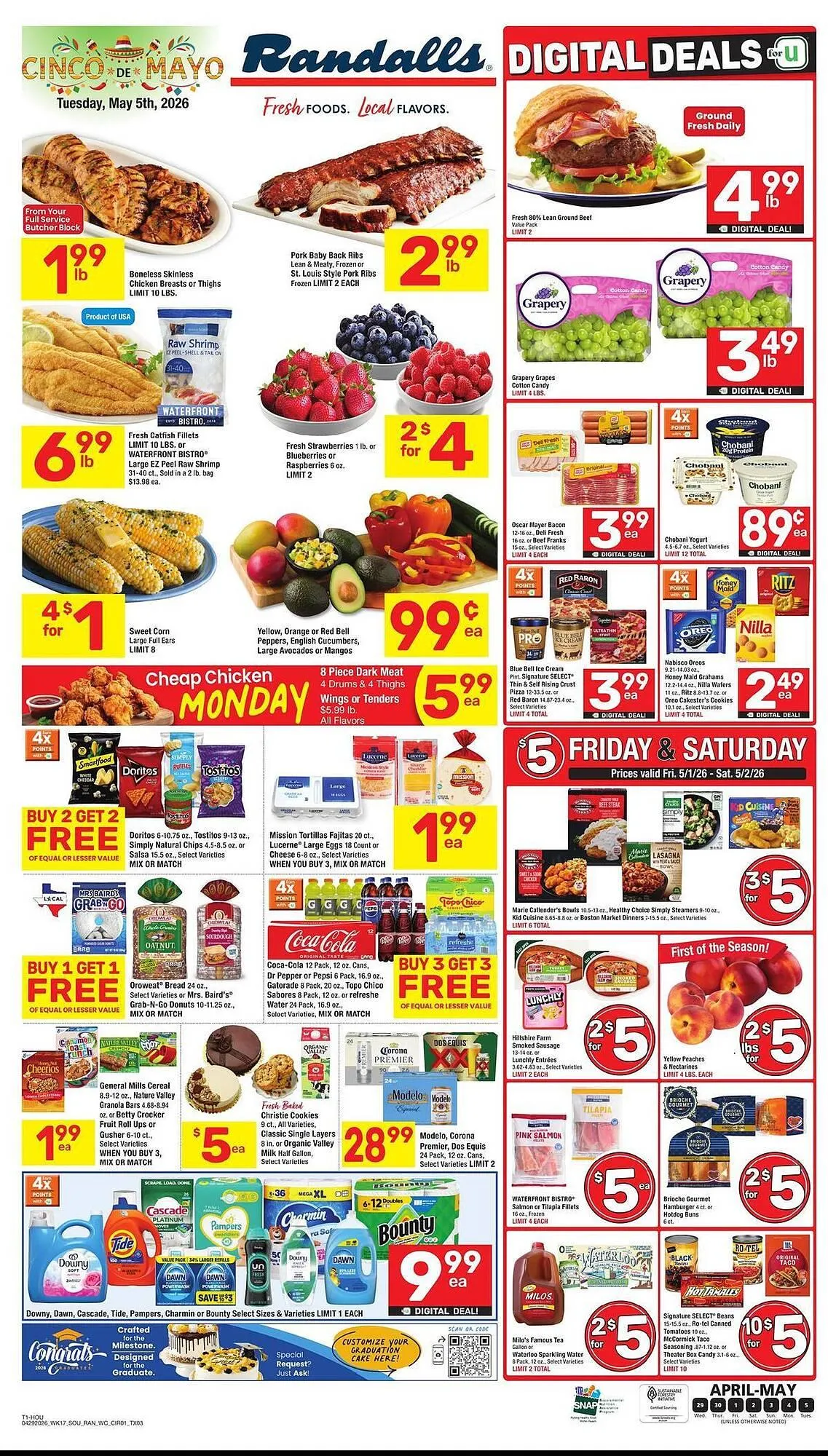 Weekly ad Randalls weekly ad from April 29 to May 5 2026 - Page 3