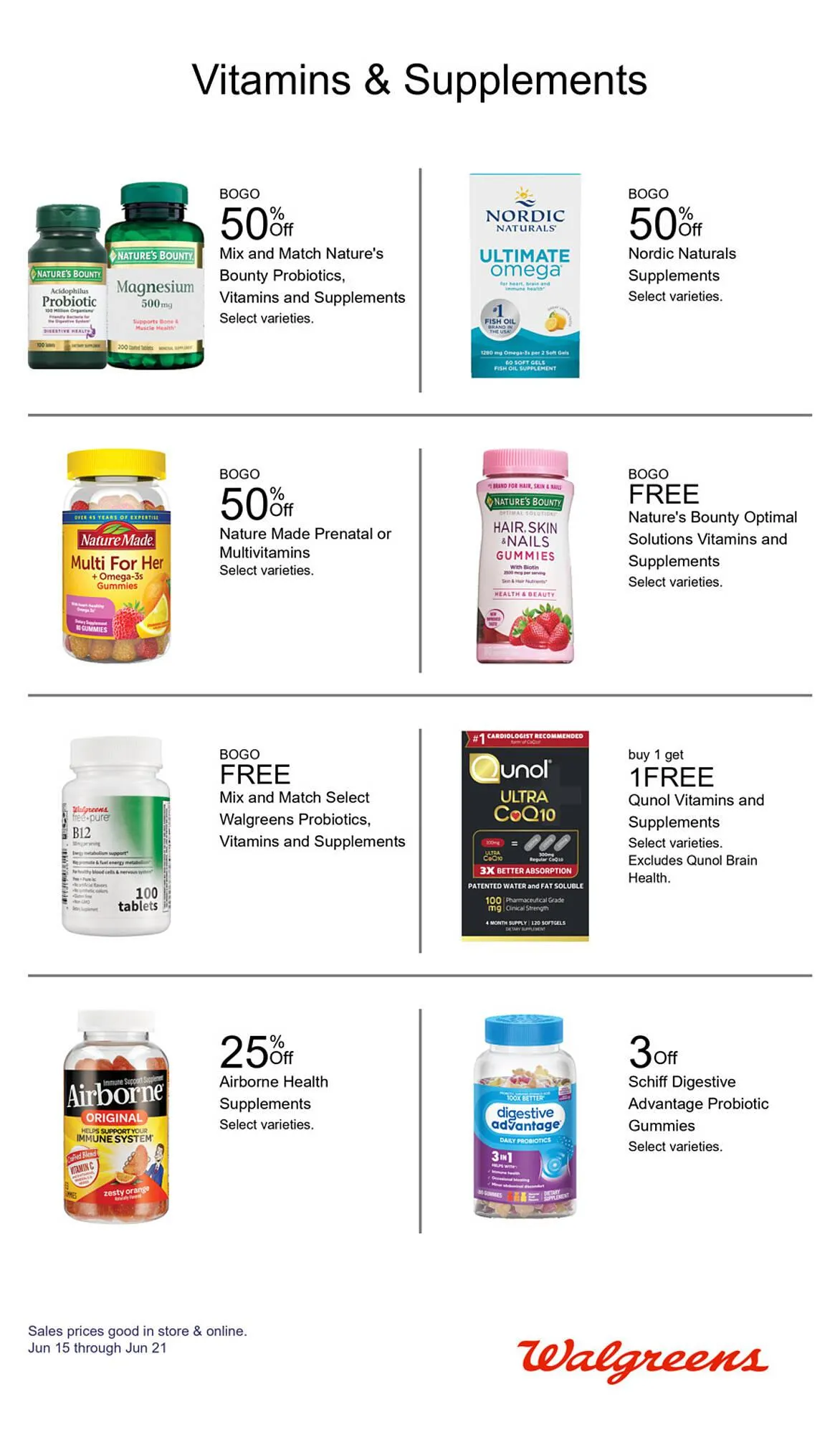 Weekly ad Walgreens Weekly Ad from June 15 to June 21 2025 - Page 11