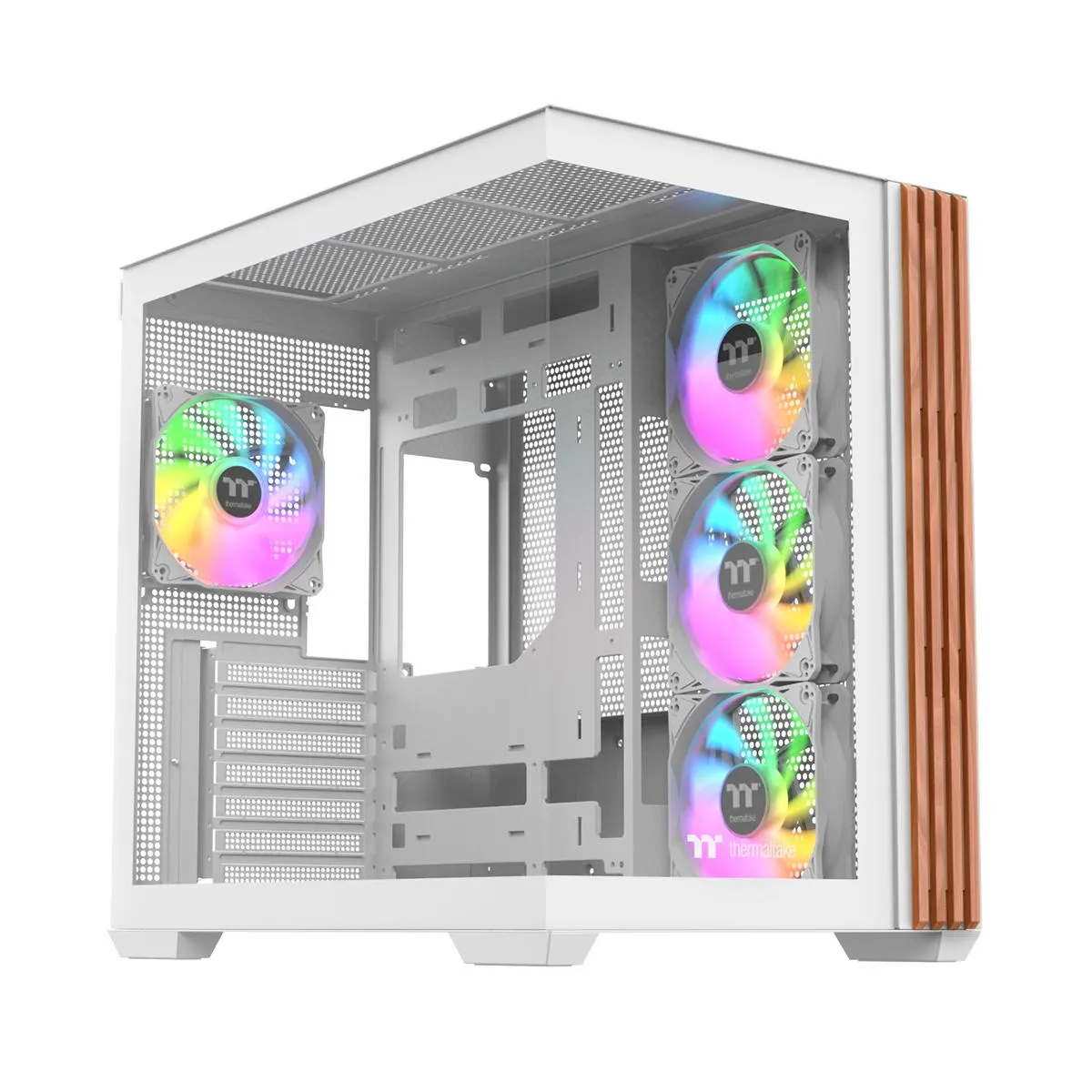 View 380 WS ARGB Snow Mid Tower Chassis