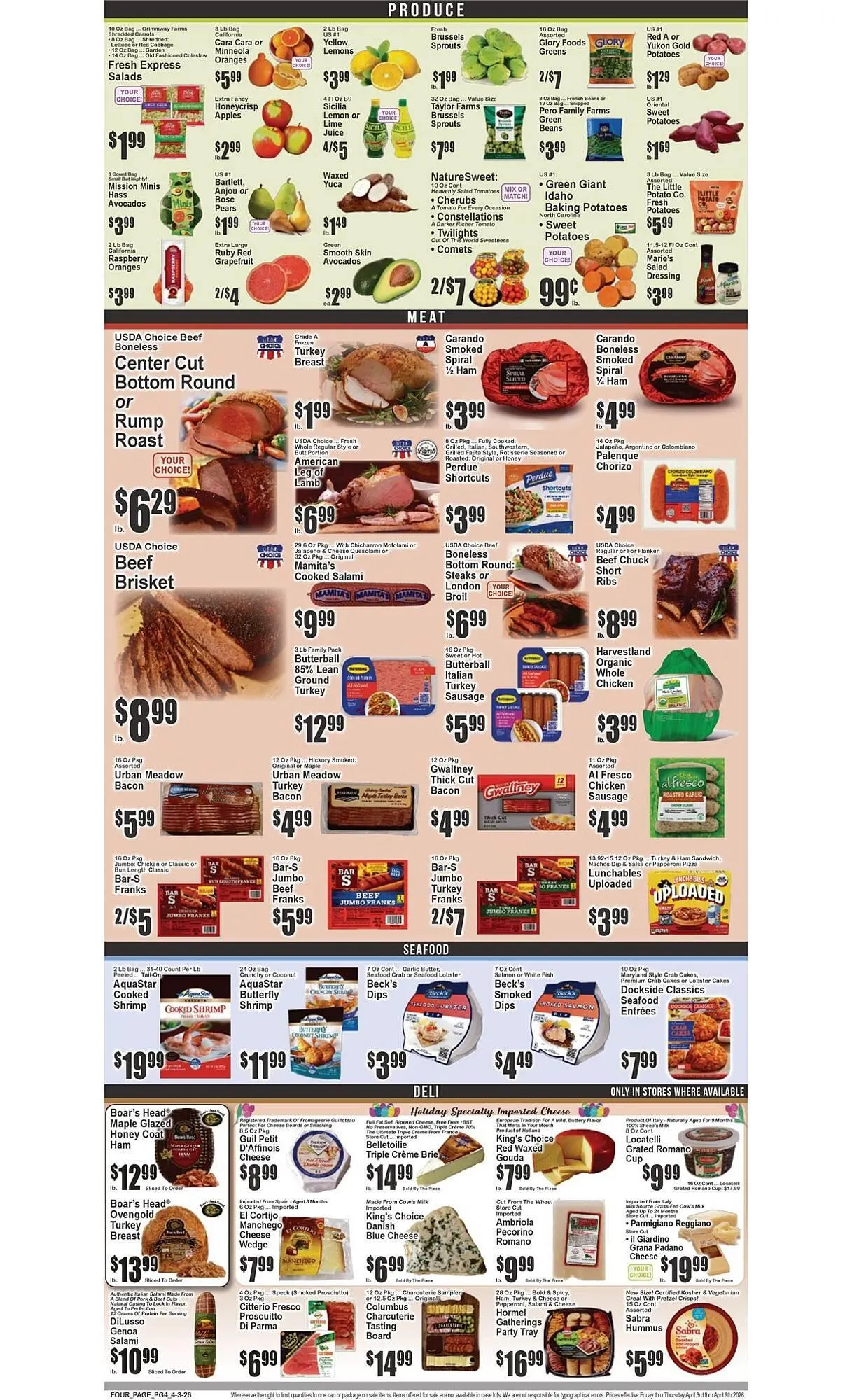 Weekly ad Food Universe circular from April 3 to April 9 2026 - Page 5