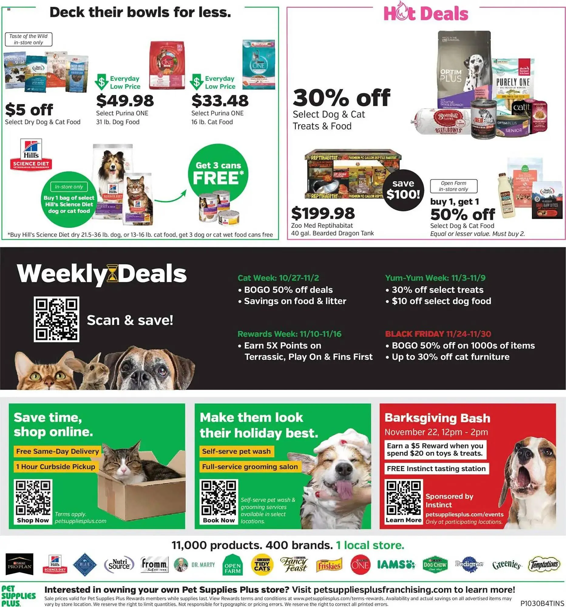 Weekly ad Pet Supplies Plus flyer from October 30 to November 30 2025 - Page 5