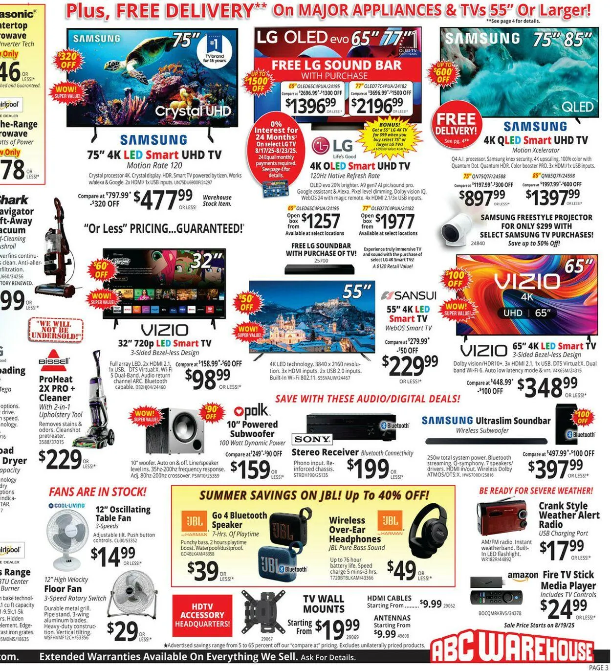 Weekly ad ABC Warehouse Current weekly ad from August 17 to August 23 2025 - Page 3