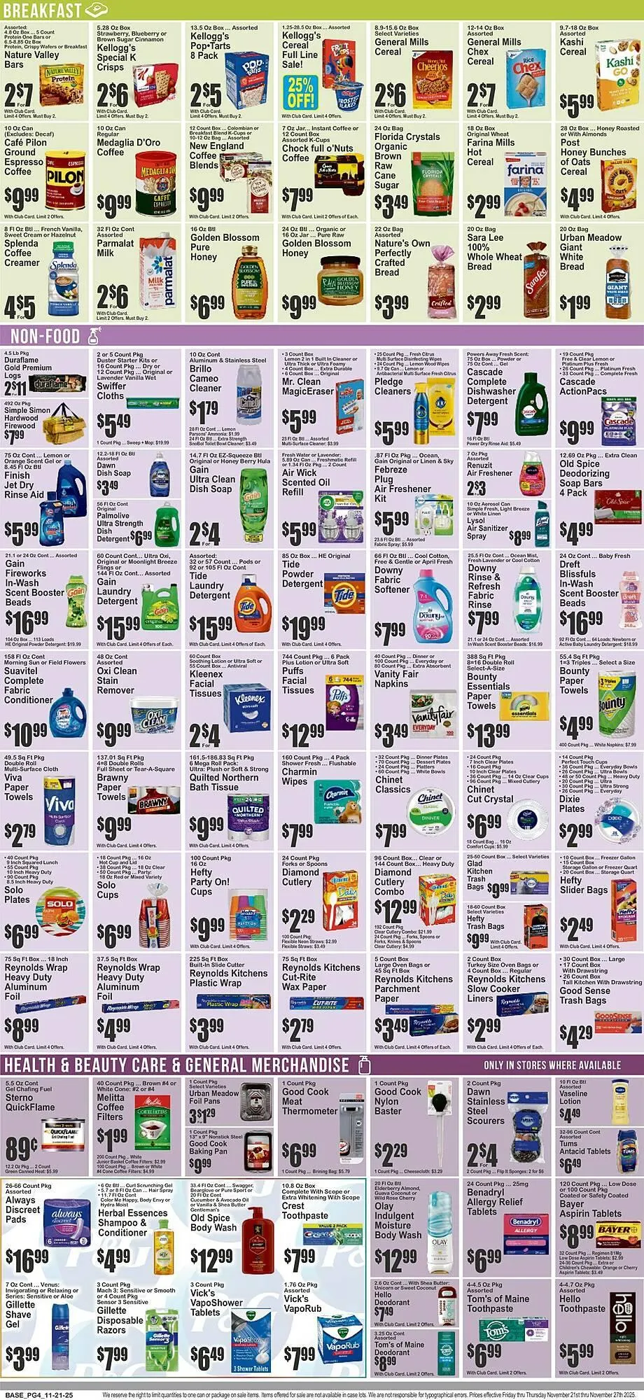 Weekly promotion Key Food circular spanning from November 21 to November 27 2025 - Page 5 for Catalogue 365