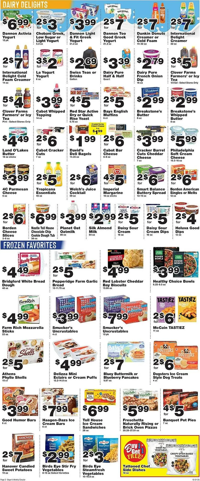 Weekly ad Boyer's Food Markets weekly ad from December 21 to December 27 2025 - Page 3