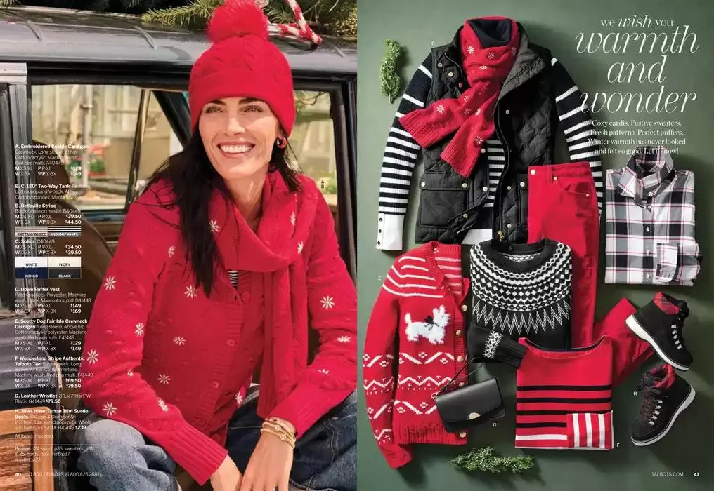 Weekly ad Talbots What’s in a WISH? from November 16 to November 30 2024 - Page 21