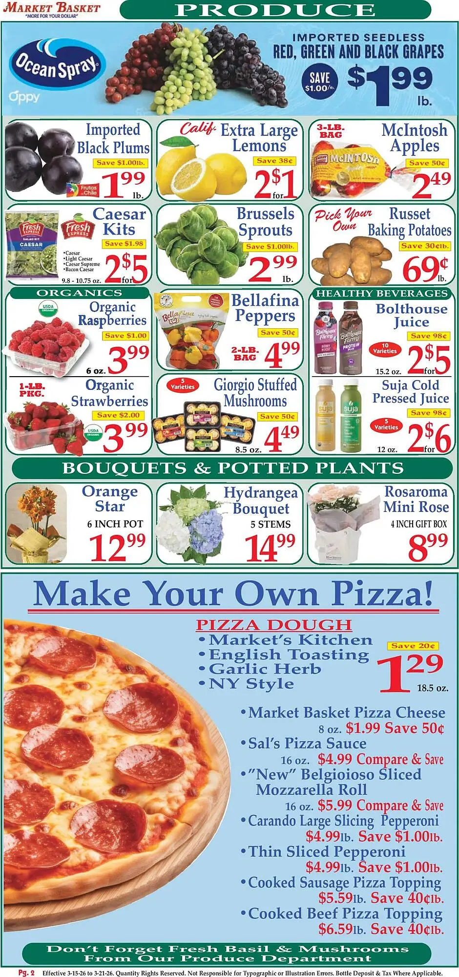 Weekly ad Market Basket weekly ad from March 15 to March 21 2026 - Page 2
