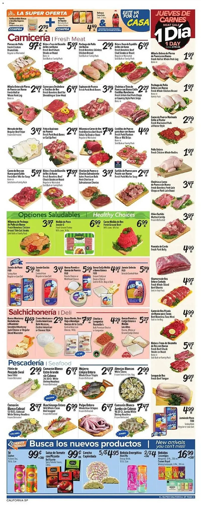 Weekly ad El Super weekly ad from March 18 to March 24 2026 - Page 3