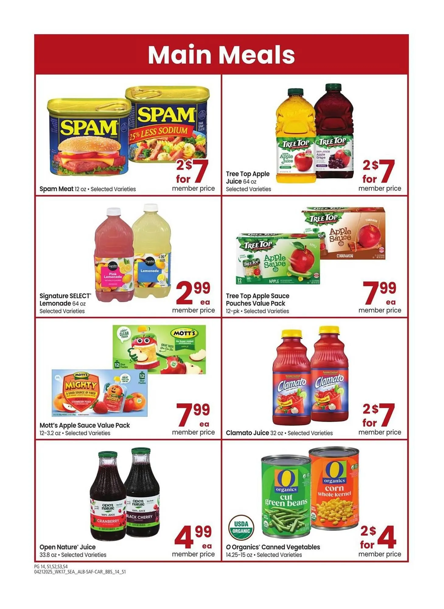 Weekly ad Albertsons Weekly Ad from April 21 to May 18 2025 - Page 14