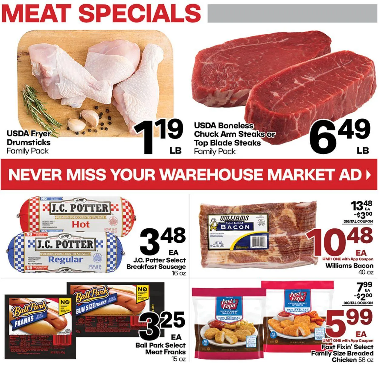 Weekly ad Warehouse Market from May 7 to May 13 2025 - Page 2