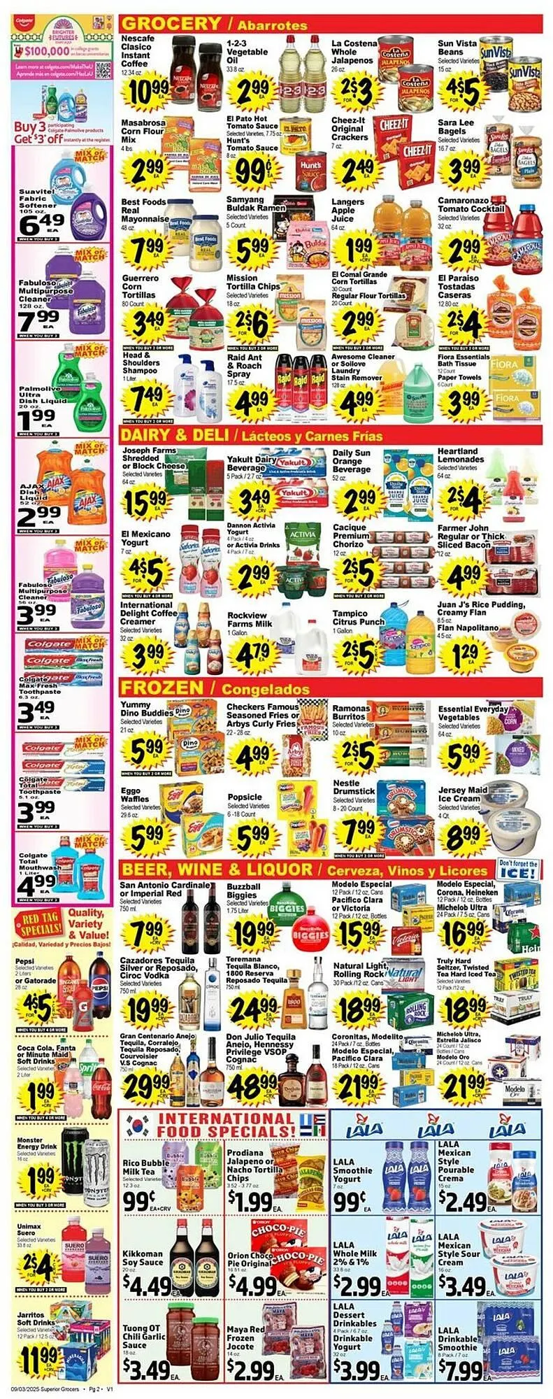 Weekly ad Superior Grocers weekly ad from September 3 to September 10 2025 - Page 2
