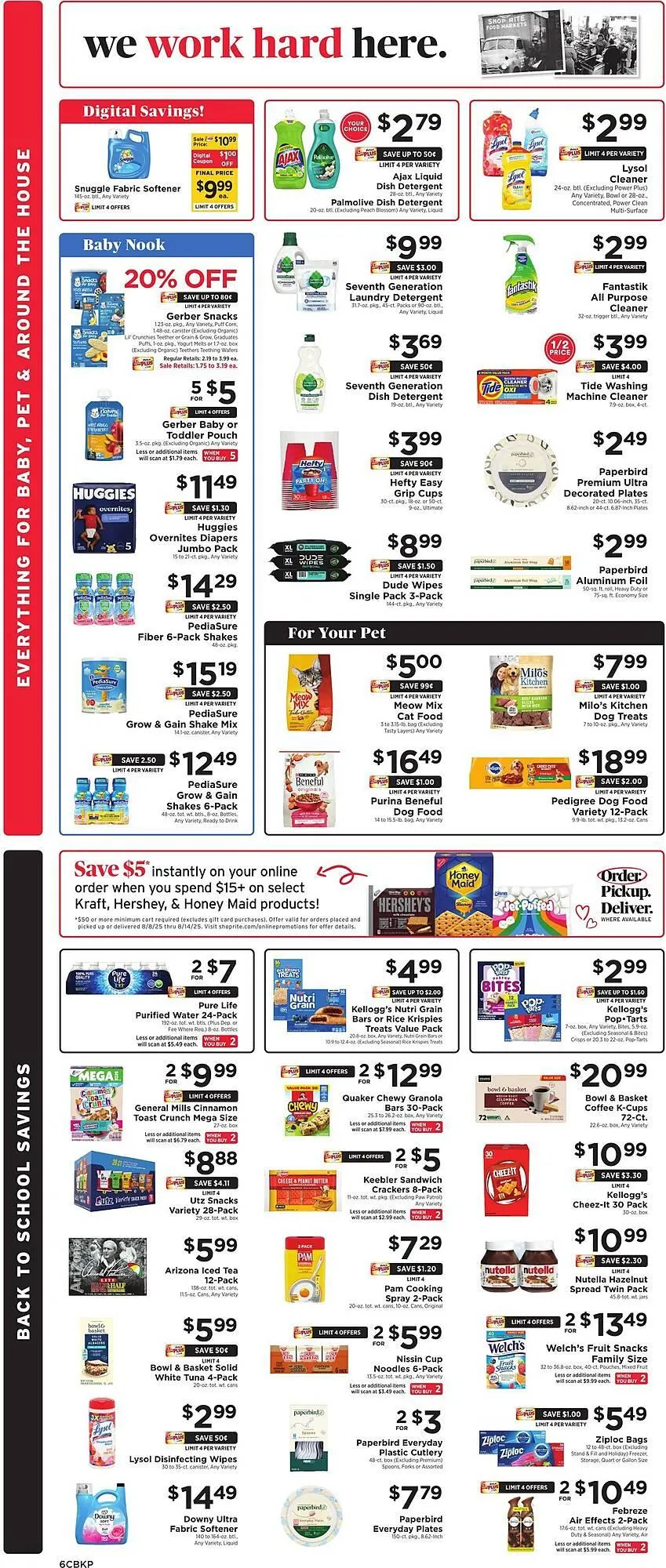Weekly ad ShopRite Weekly Ad from August 7 to August 14 2025 - Page 6