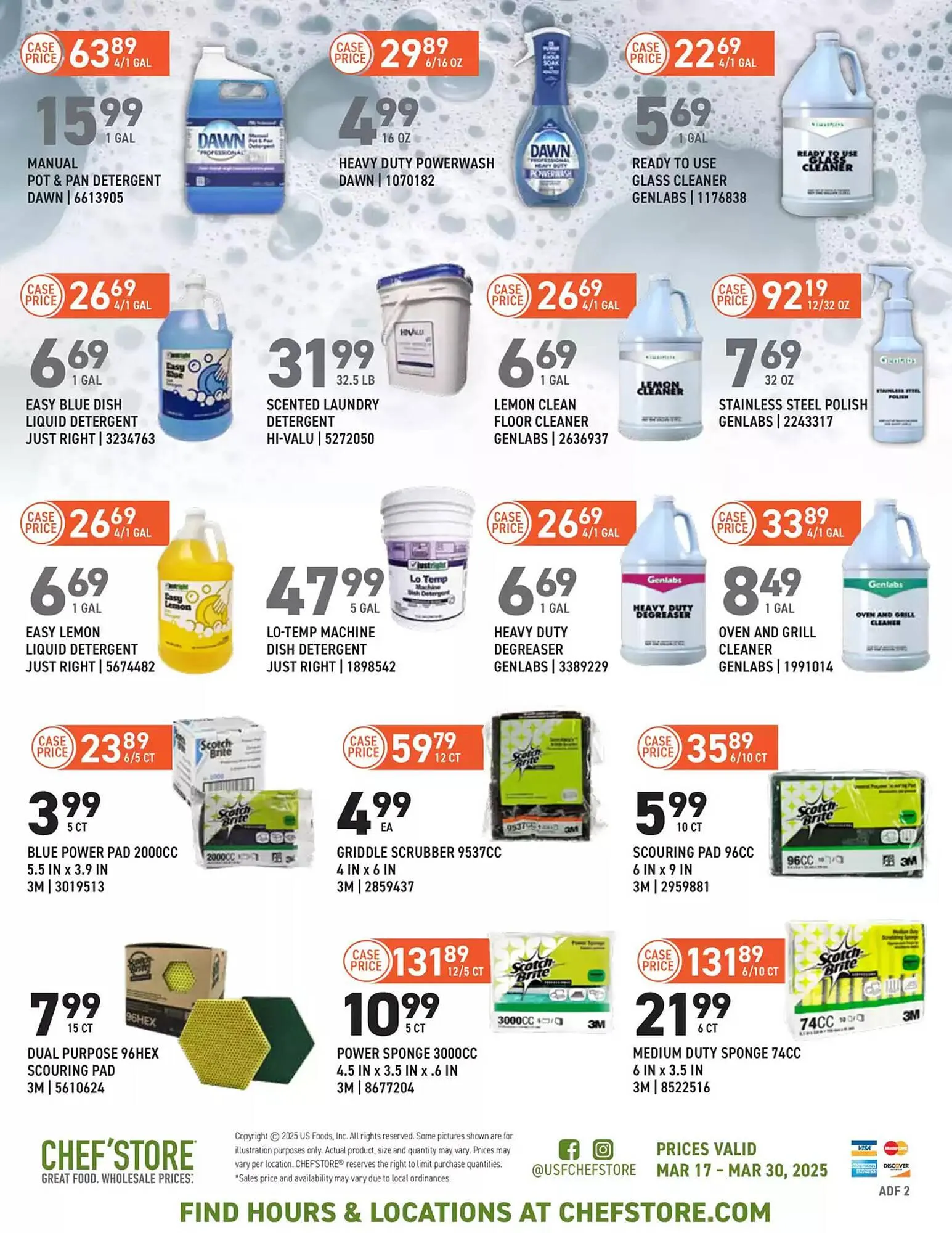 Weekly ad US Foods Chef's Store Weekly Ad from March 17 to March 30 2025 - Page 2