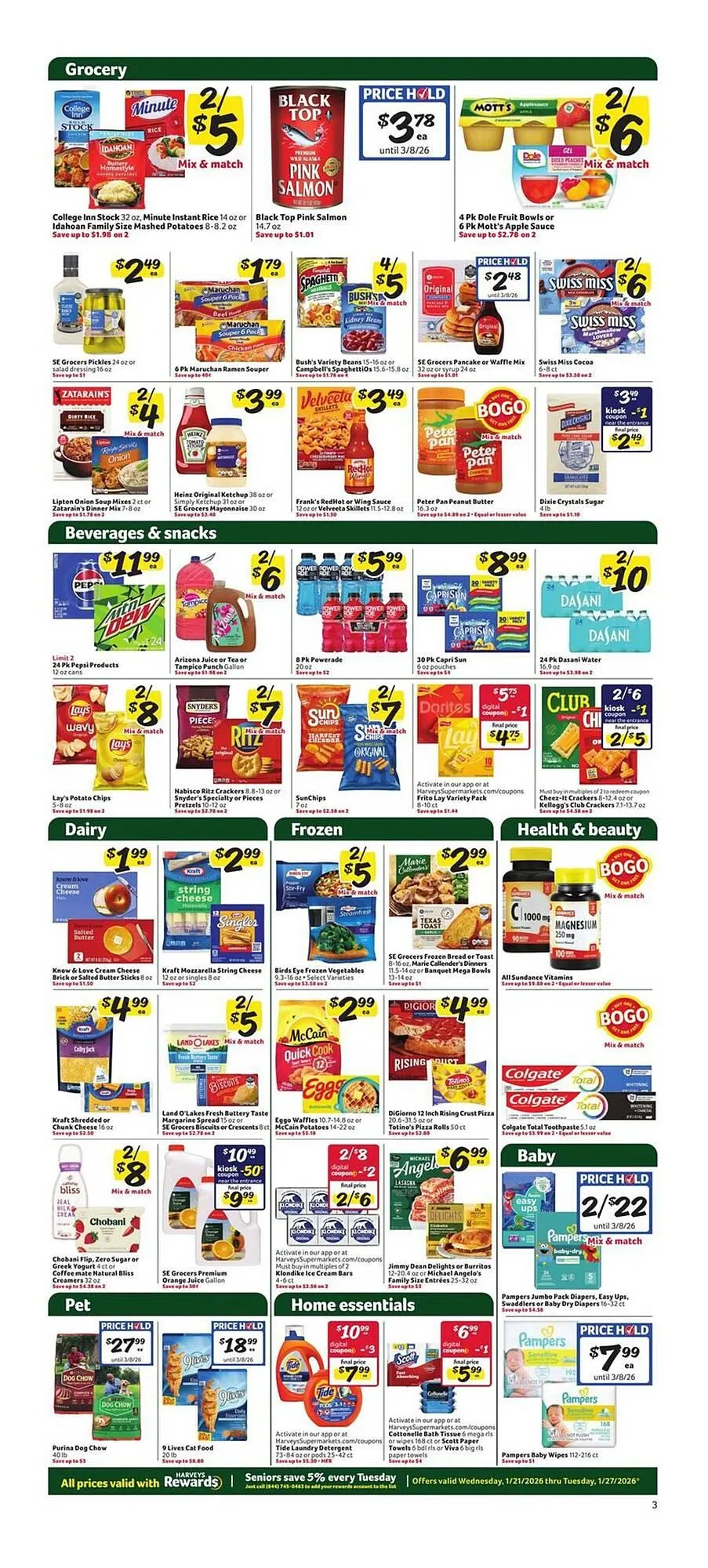 Weekly ad Harveys Supermarkets weekly ad from January 21 to January 27 2026 - Page 5