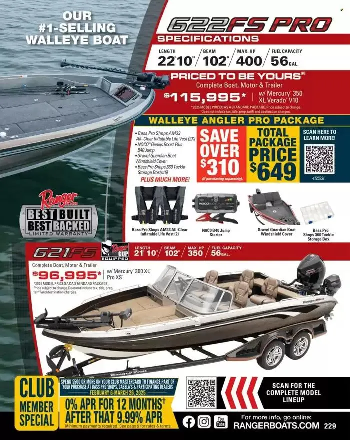 Weekly ad Cabela's Weekly ad from January 31 to February 6 2025 - Page 229