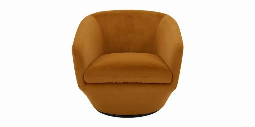 Akira Lounge Chair Dark Yellow