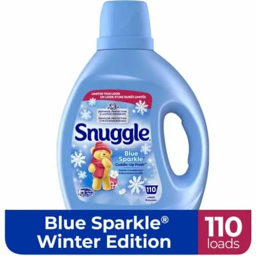 Snuggle Cuddle-Up Fresh Blue Sparkle Liquid Fabric Conditioner