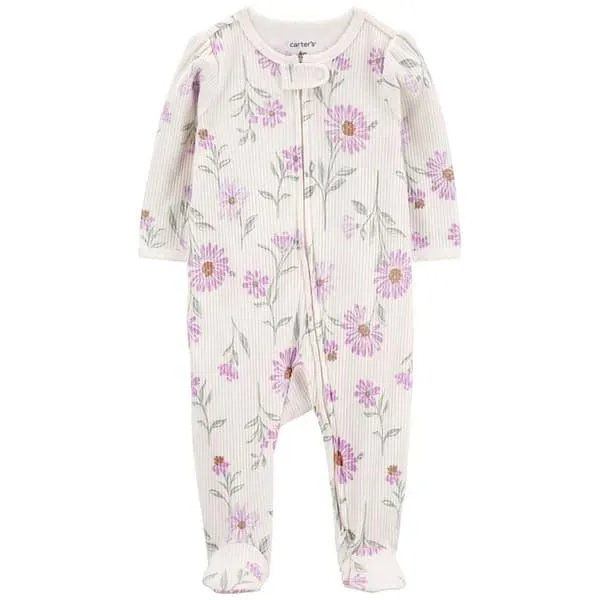 Baby Girl (NB-9M) Carter’s® Floral Drop Needle Sleep & Play