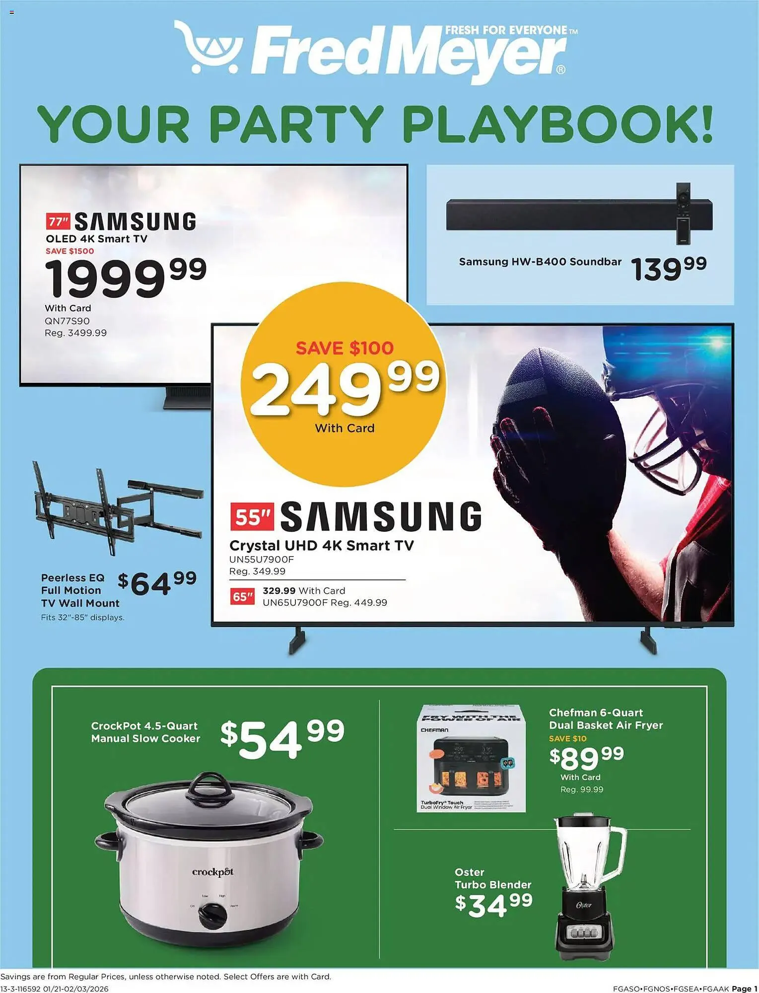 Weekly ad Fred Meyer weekly ad from January 21 to February 3 2026 - Page 1